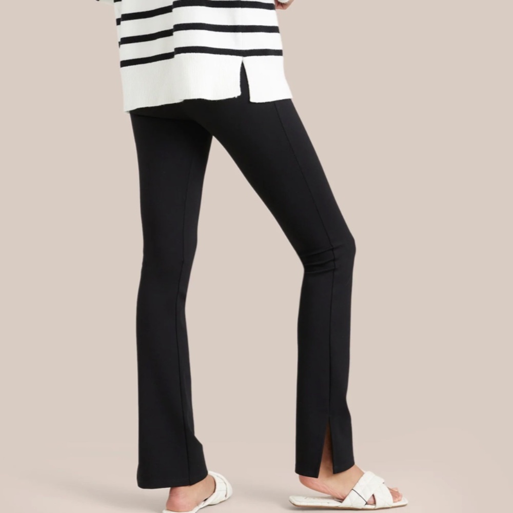 Modern Citizen Laikyn Side-Split Hem Pant - Black / S NWOT